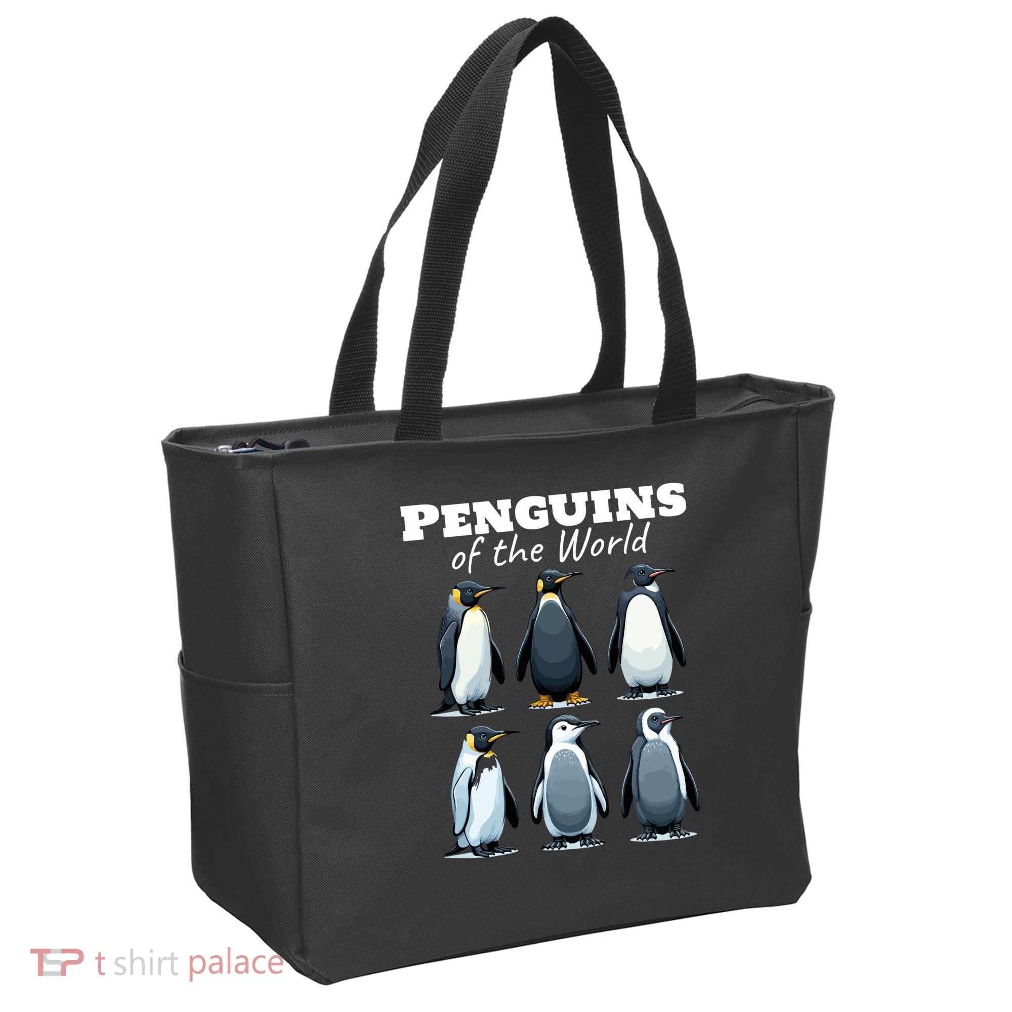 Penguins Of The World Tote Bag