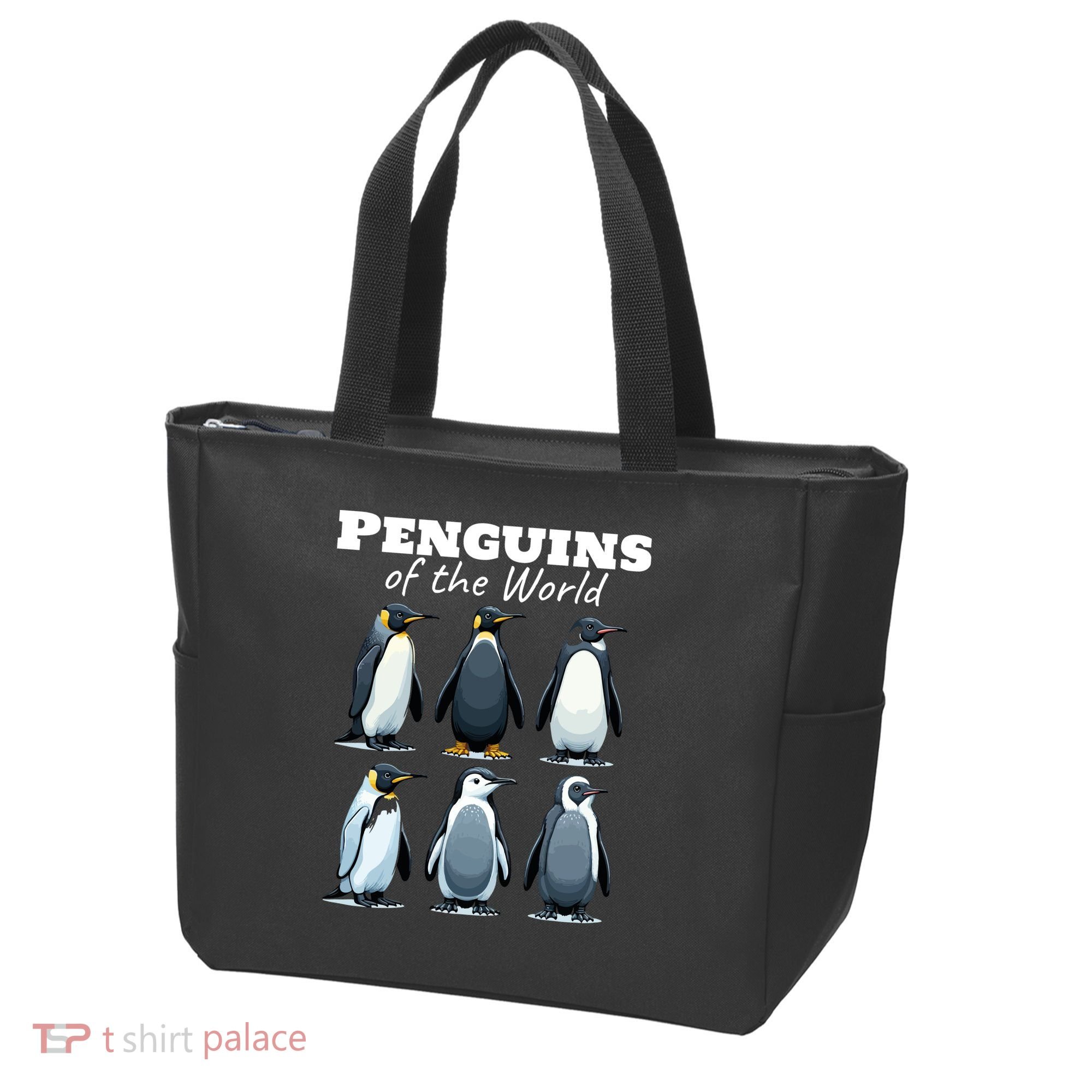 Penguins Of The World Tote Bag