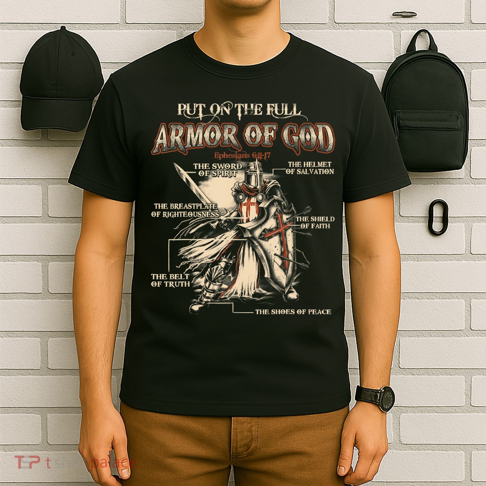 Put On The Full Armor Of God Jesus T-Shirt