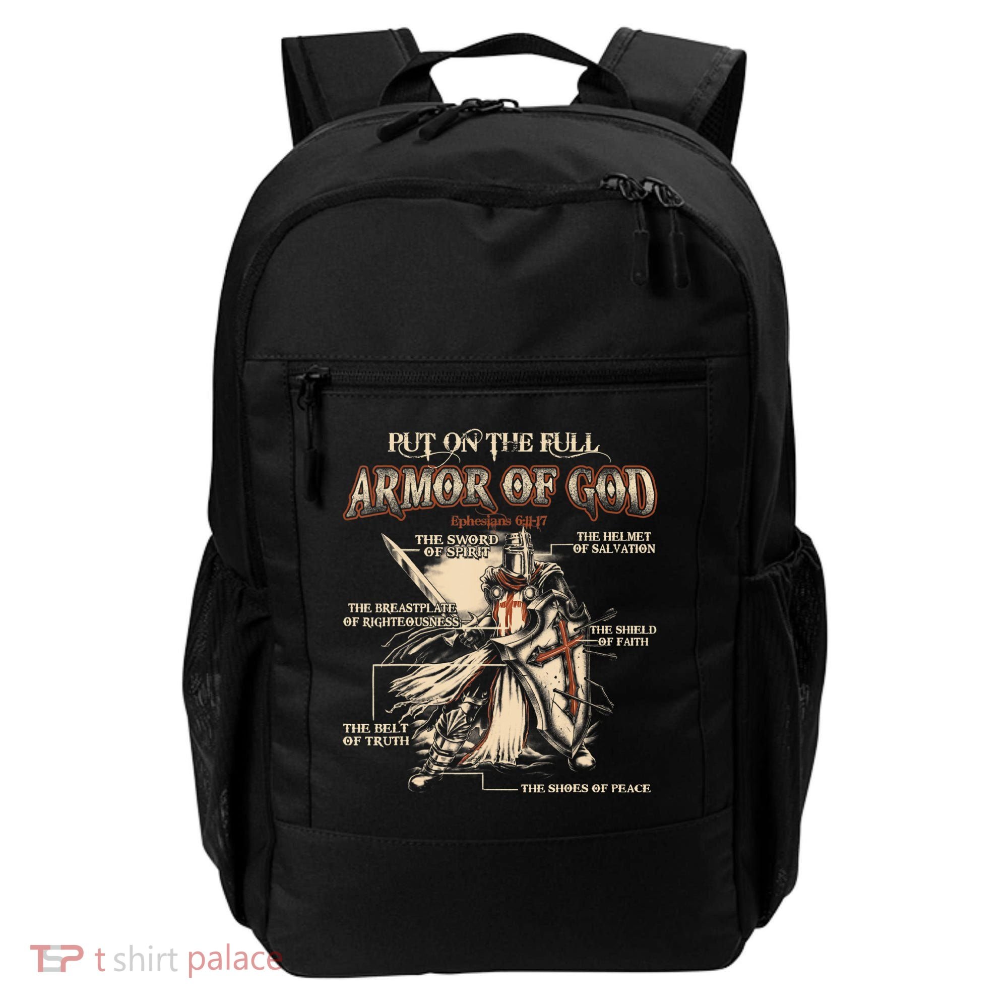 Put On The Full Armor Of God Jesus Backpack