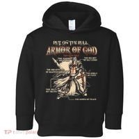 Put On The Full Armor Of God Jesus Toddler Hoodie thumb 0