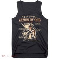 Put On The Full Armor Of God Jesus Tank Top thumb 0