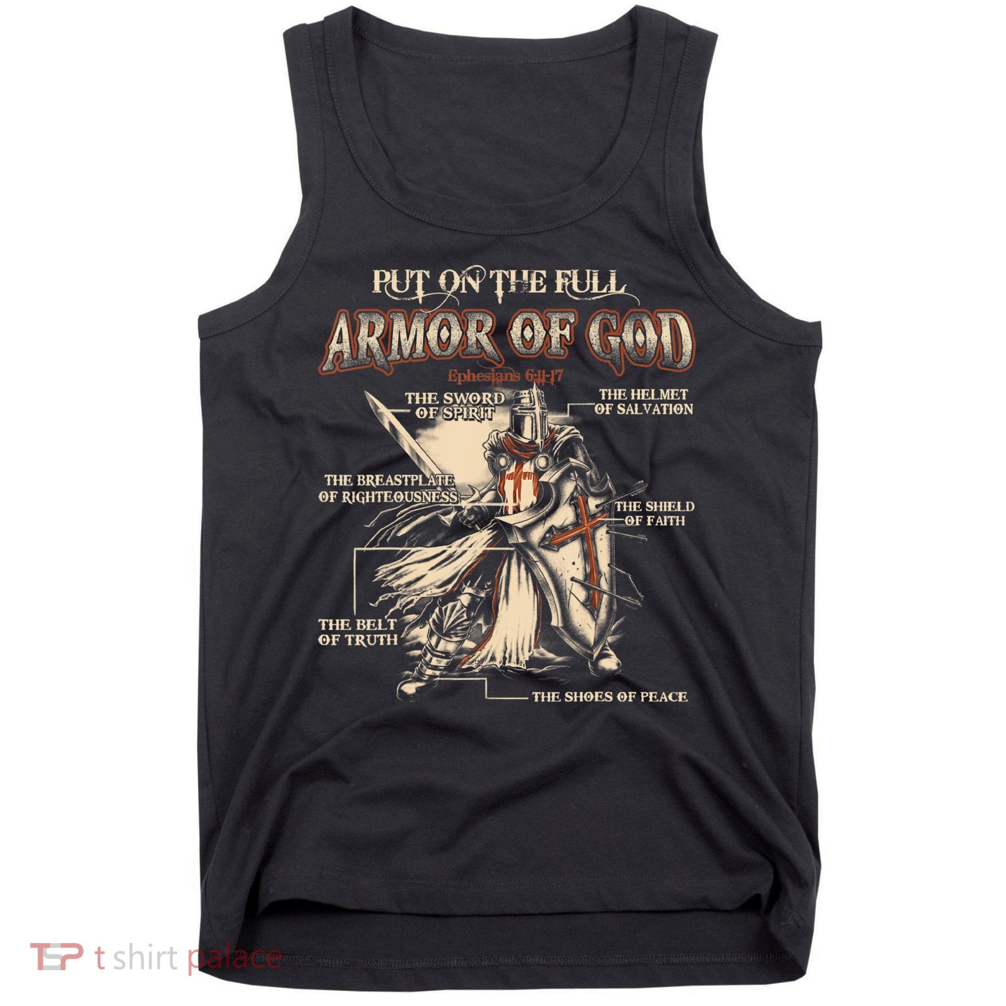 Put On The Full Armor Of God Jesus Tank Top