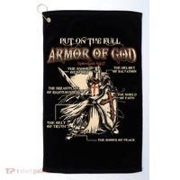 Put On The Full Armor Of God Jesus Golf Towel thumb 0