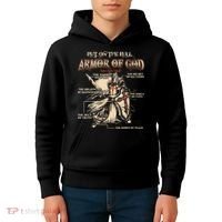 Put On The Full Armor Of God Jesus Kids Hoodie thumb 4
