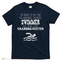 Proud Of Talented Swimmer Granddaughter T-Shirt thumb 0