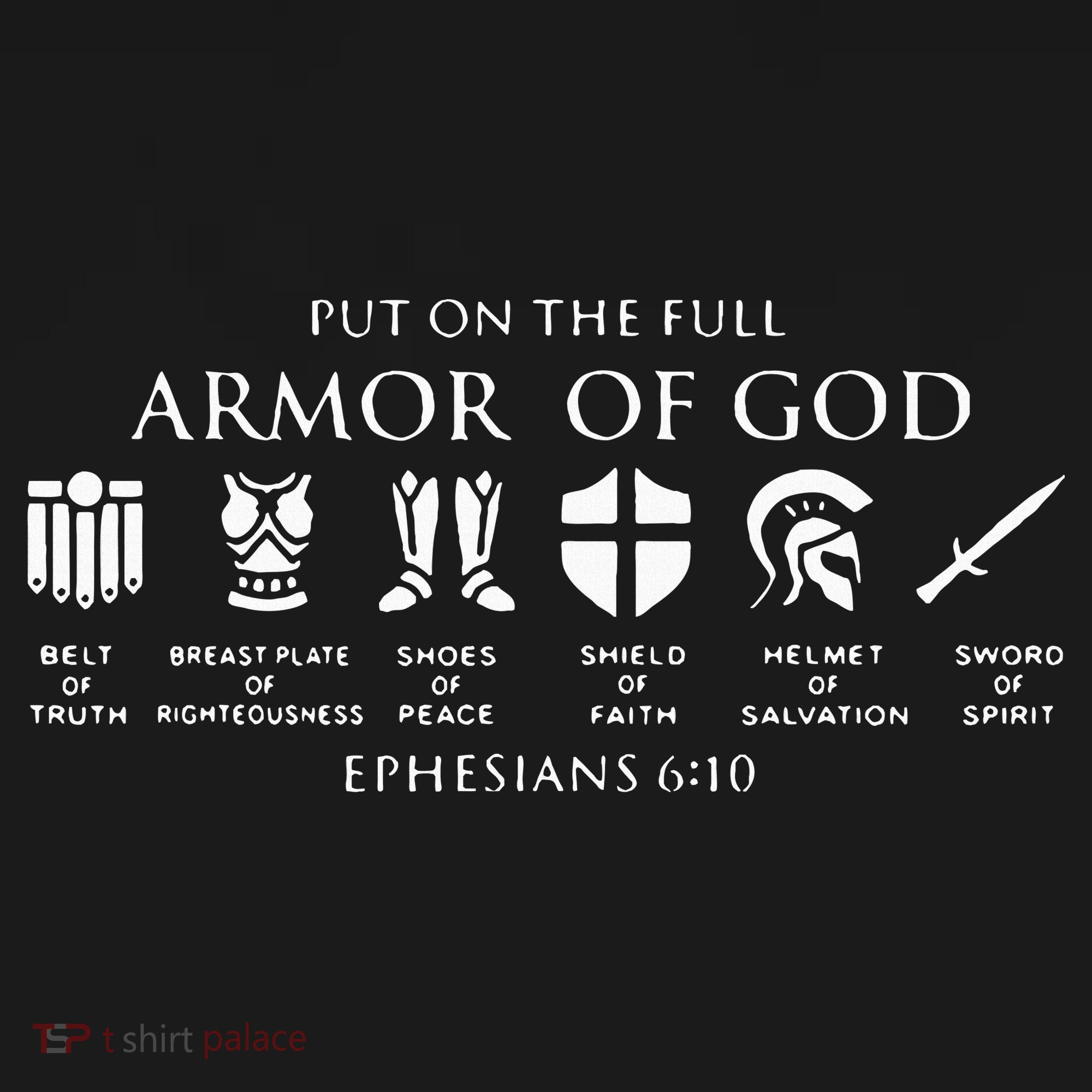 Put On The Full Armor Of God USA-Made Doggie Bandana