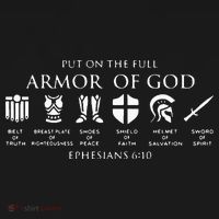 Put On The Full Armor Of God Baby Bodysuit thumb 2