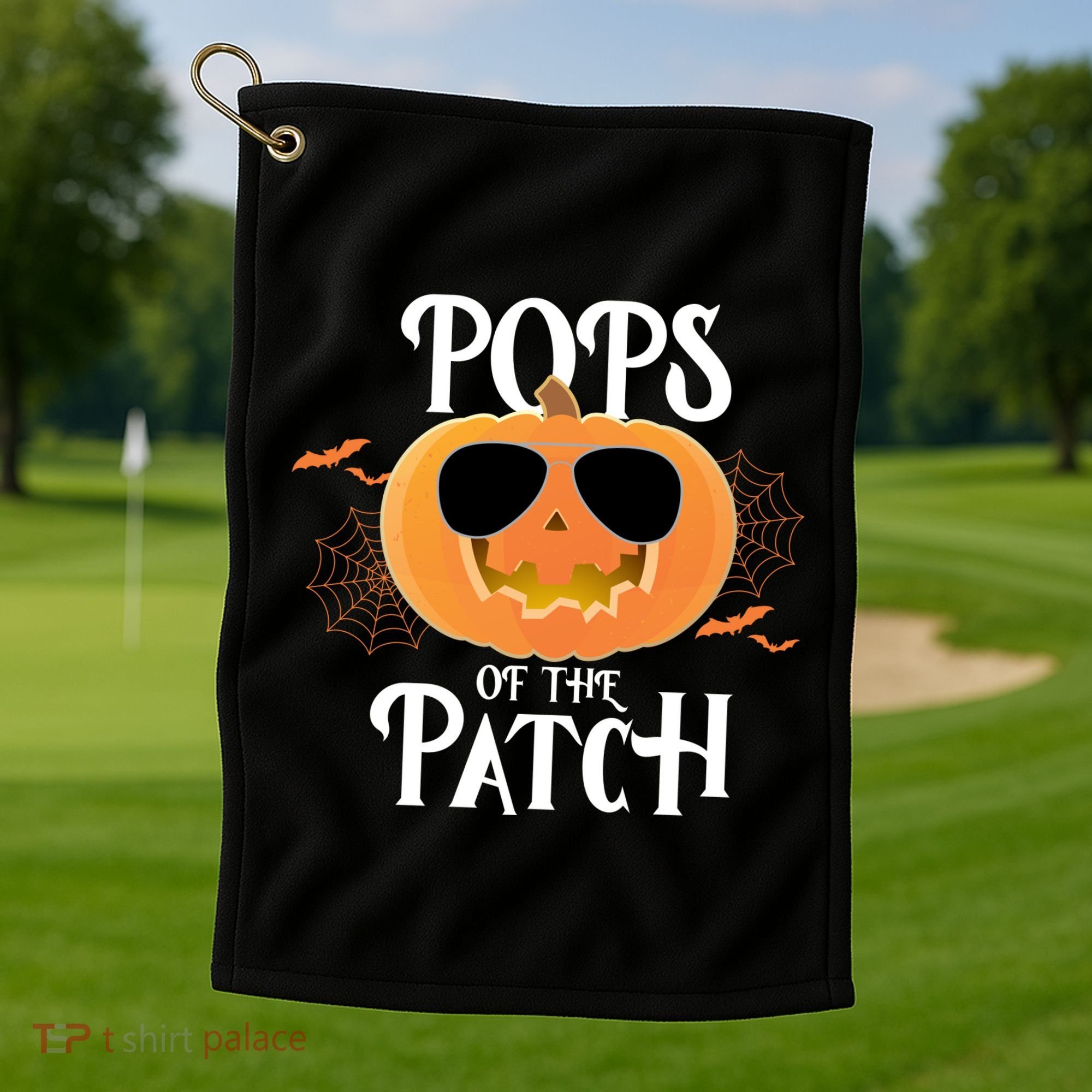 Pops Of The Patch Golf Towel