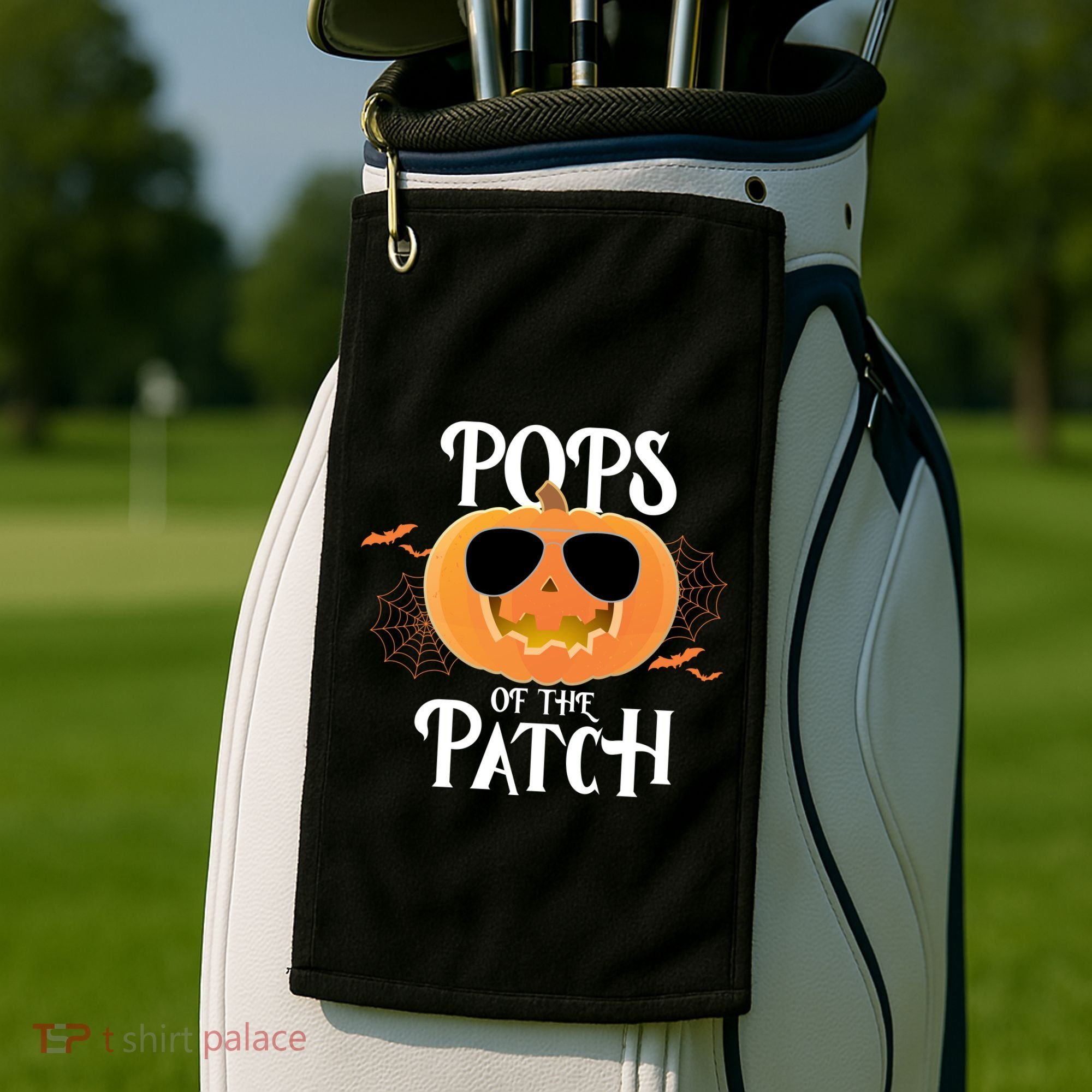 Pops Of The Patch Golf Towel