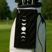 Phases Of The Moon Golf Towel thumb 2