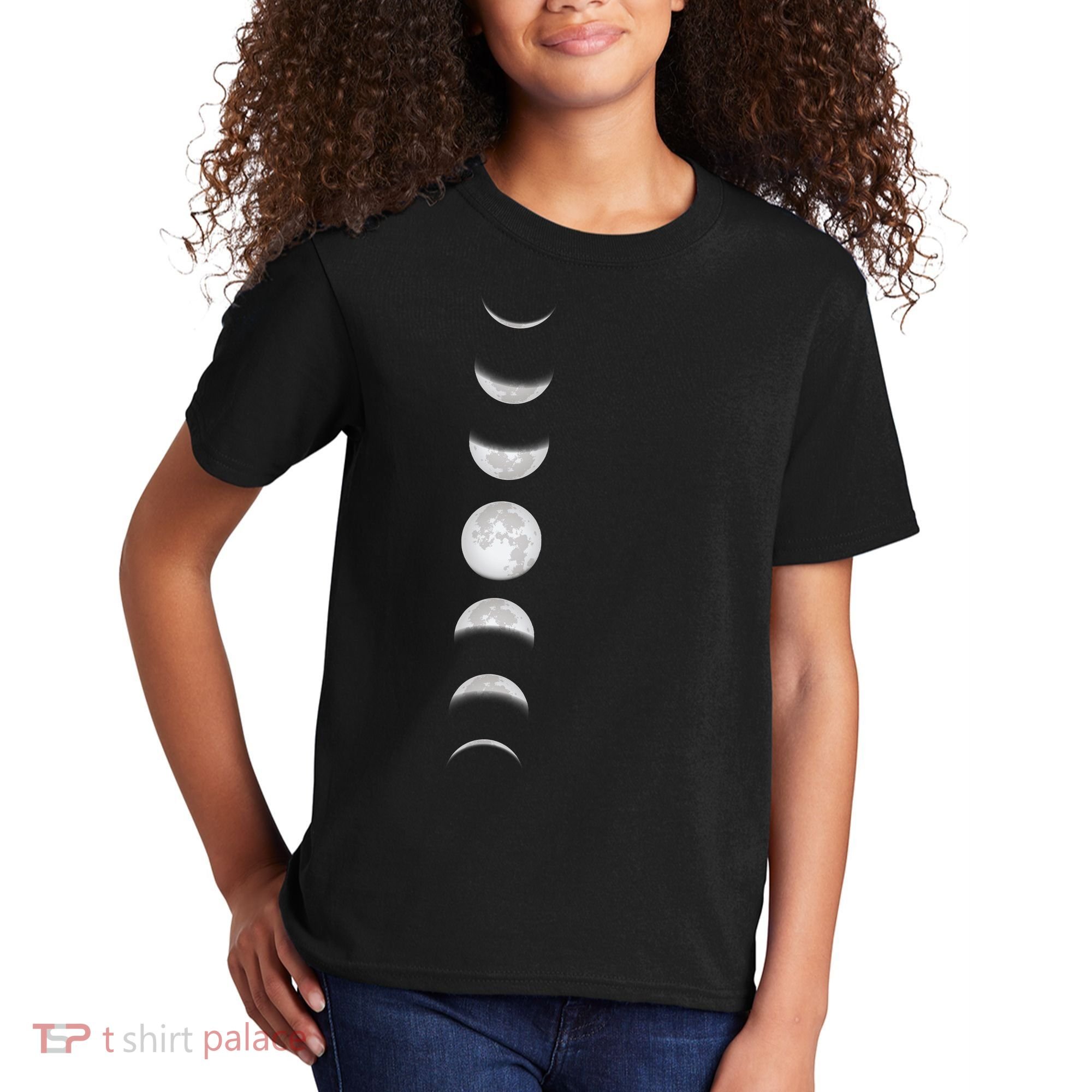 Phases Of The Moon Kids T-Shirt