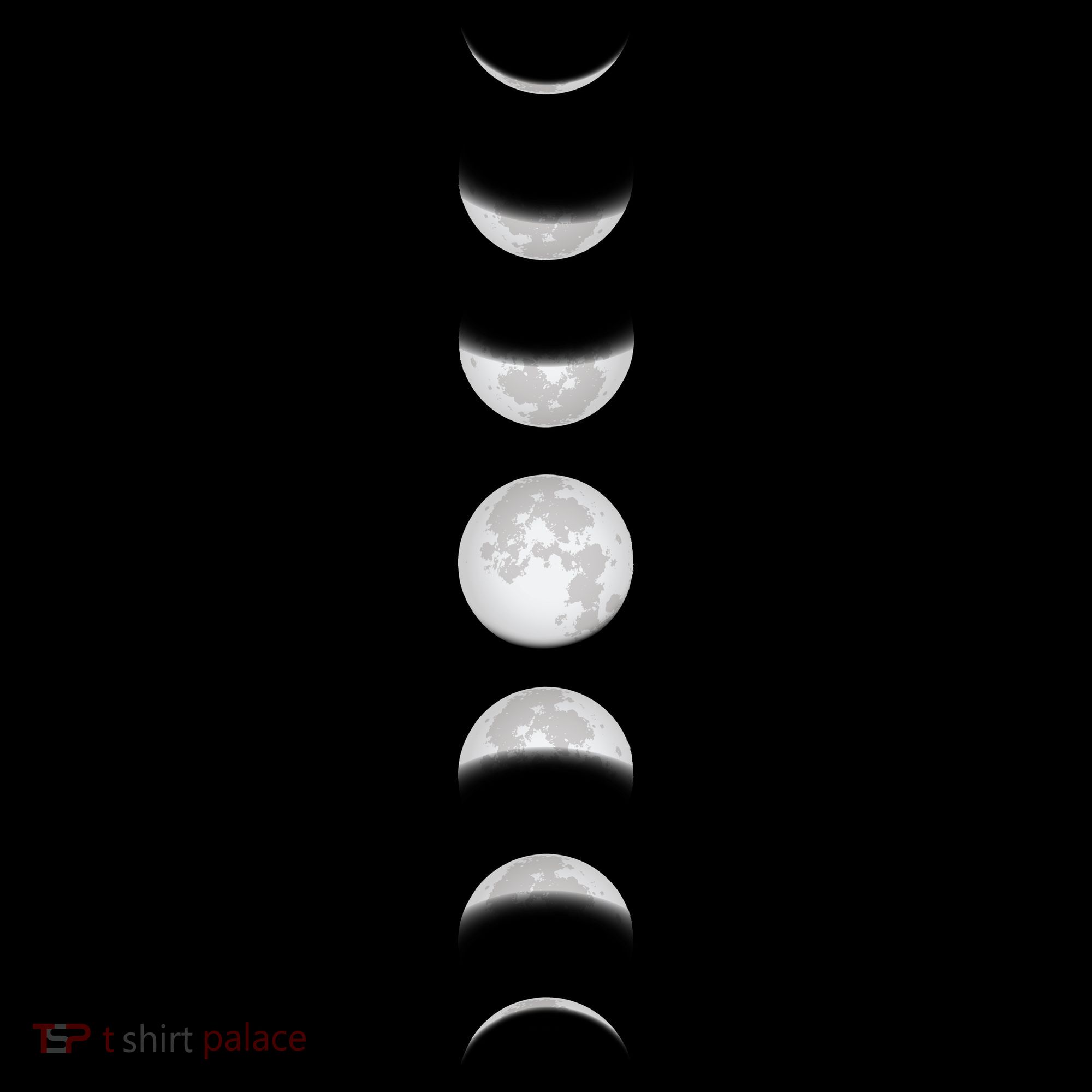 Phases Of The Moon Kids T-Shirt