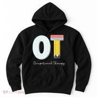 Pediatric Occupational Therapy Cute Pencil Back To School Hoodie thumb 0