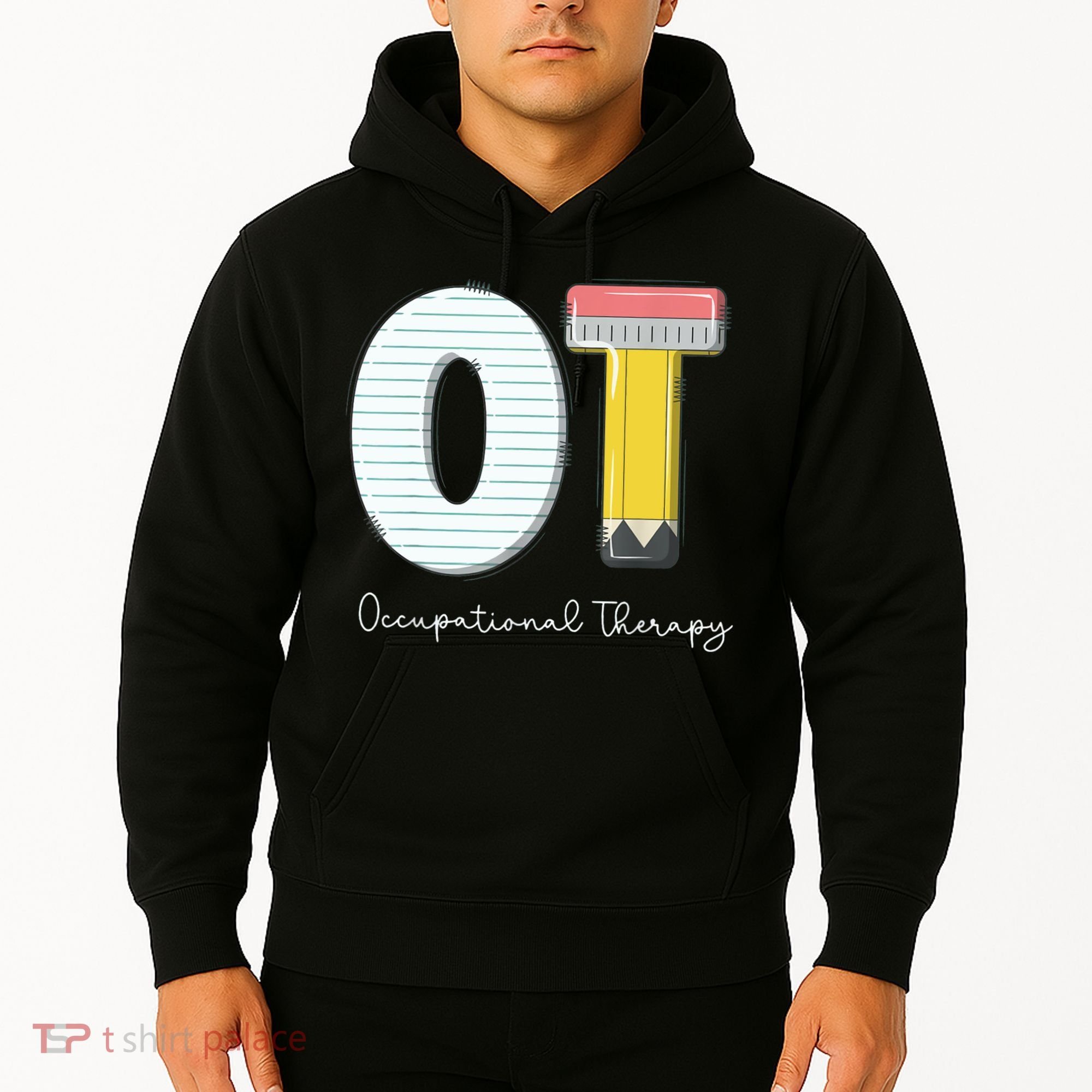 Pediatric Occupational Therapy Cute Pencil Back To School Hoodie