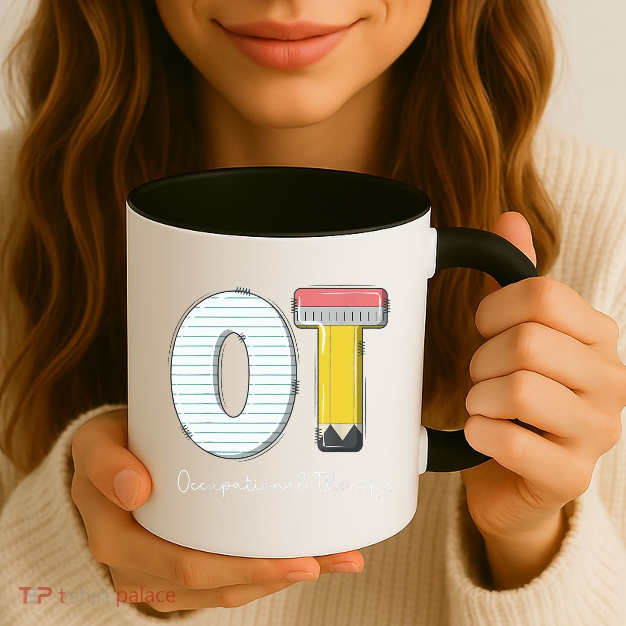 Pediatric Occupational Therapy Cute Pencil Back To School Coffee Mug