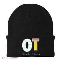 Pediatric Occupational Therapy Cute Pencil Back To School Beanie thumb 0