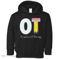 Pediatric Occupational Therapy Cute Pencil Back To School Toddler Hoodie thumb 0