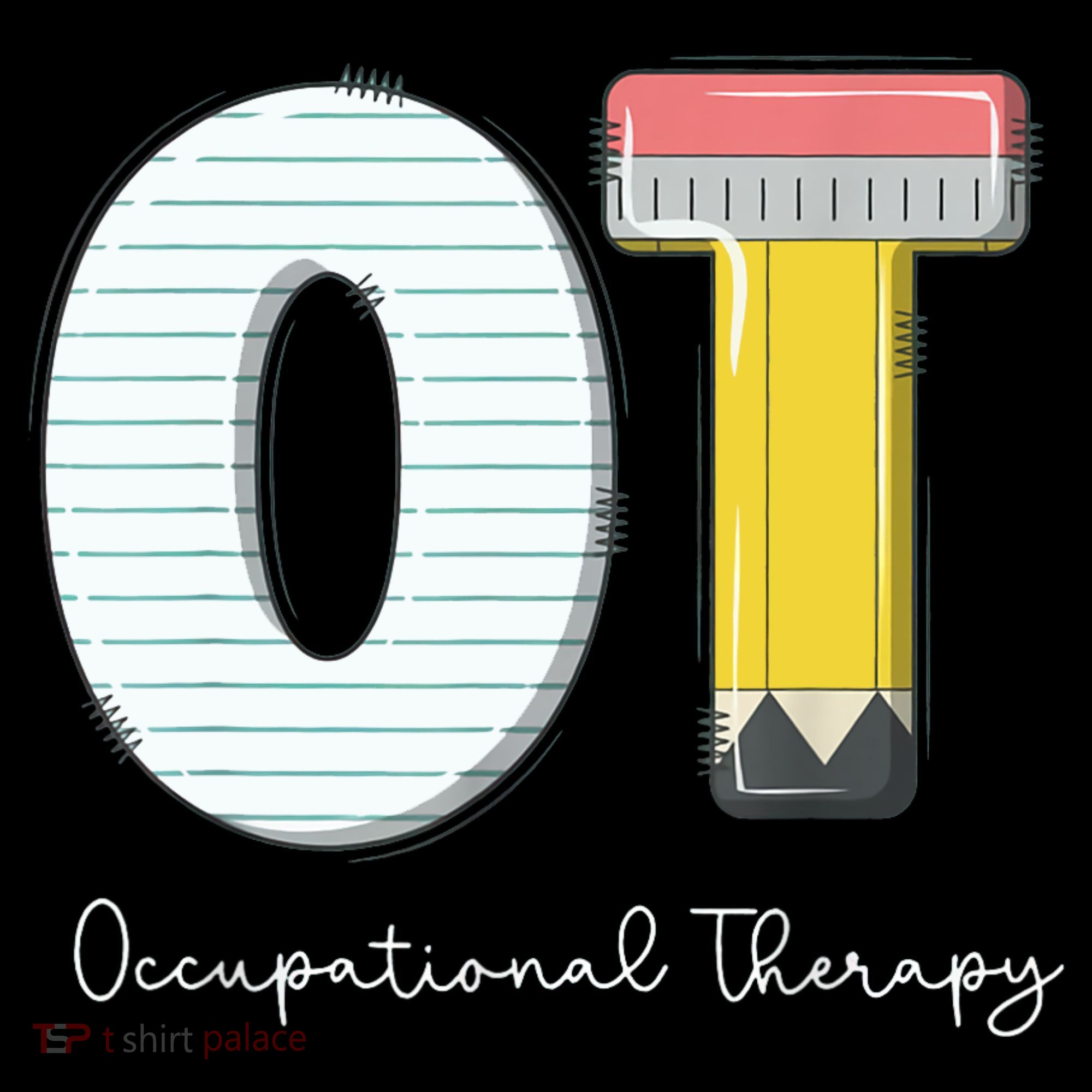 Pediatric Occupational Therapy Cute Pencil Back To School Kids Long Sleeve Shirt
