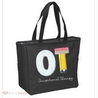 Pediatric Occupational Therapy Cute Pencil Back To School Tote Bag thumb 2