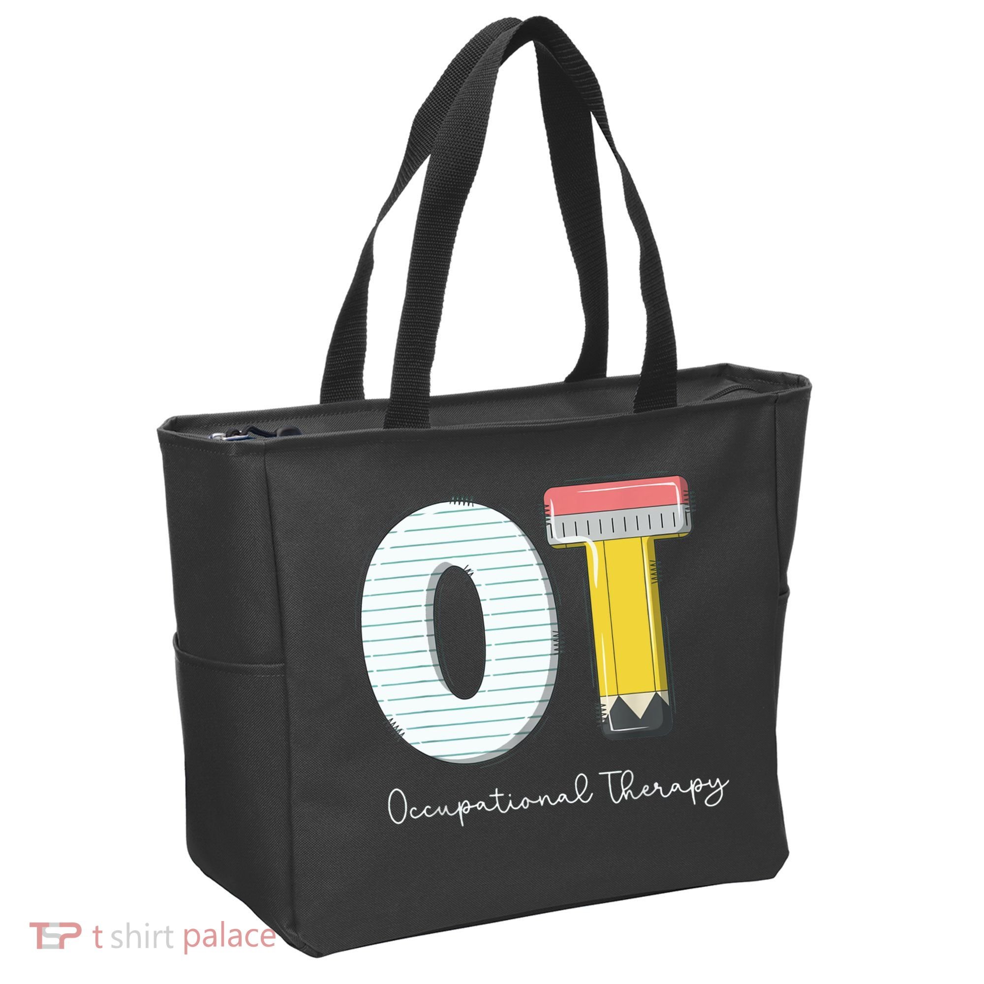 Pediatric Occupational Therapy Cute Pencil Back To School Tote Bag