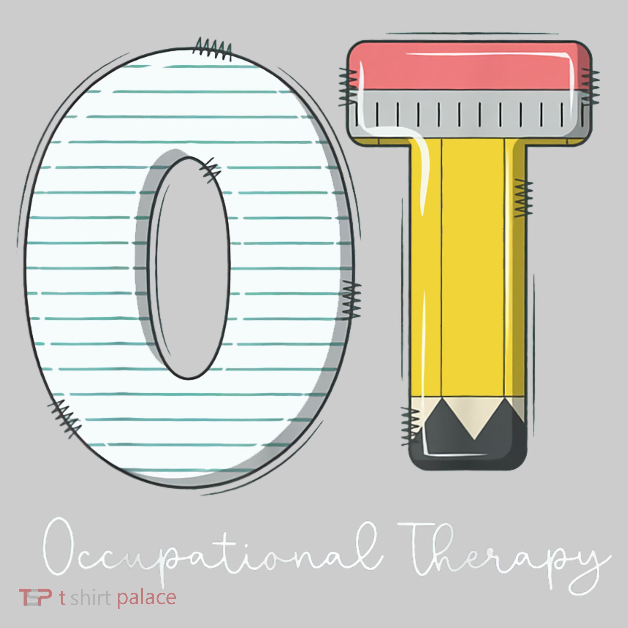 Pediatric Occupational Therapy Cute Pencil Back To School Mousepad