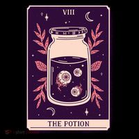 Potion Tarot Card Pajama Set thumb 2