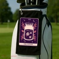 Potion Tarot Card Golf Towel thumb 2