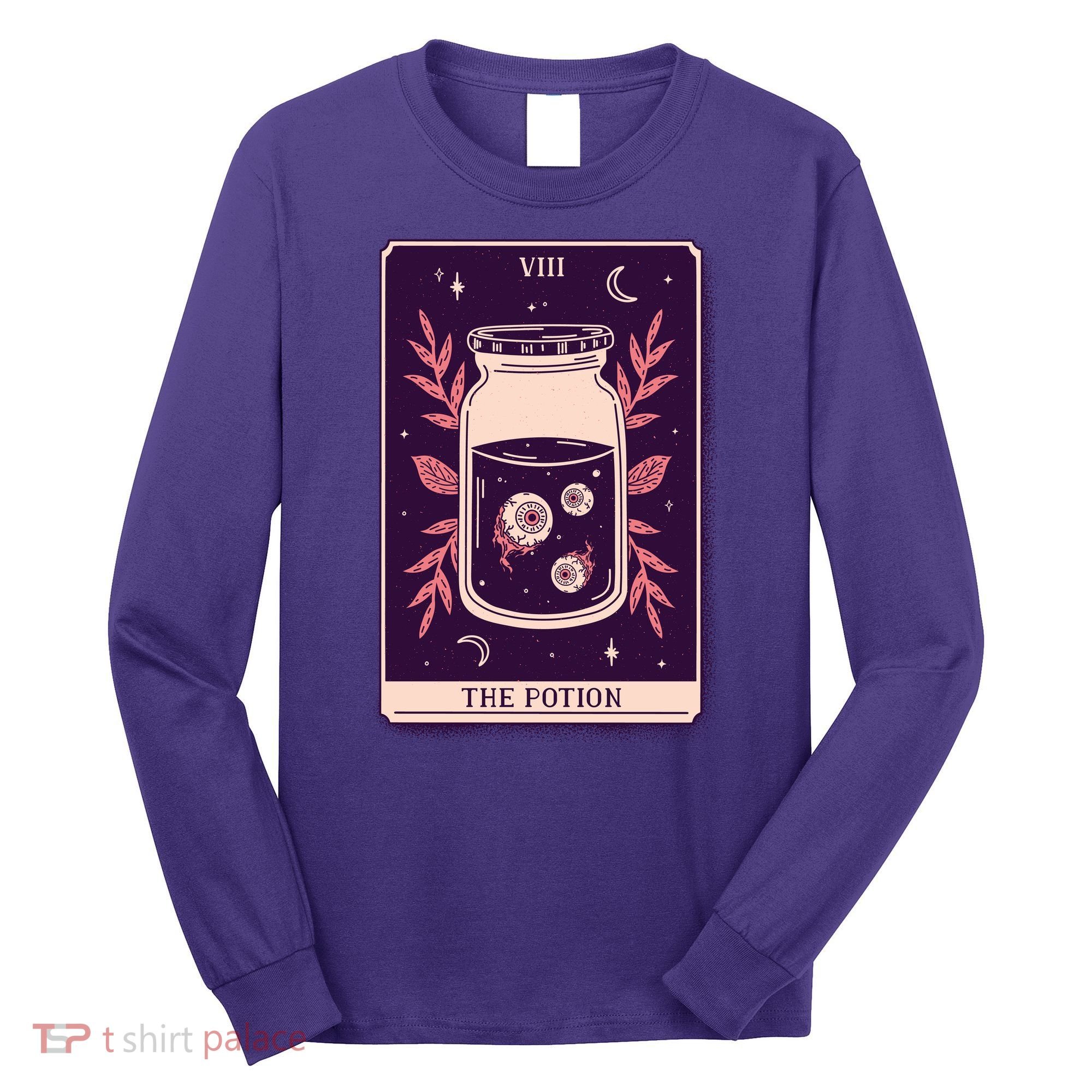 Potion Tarot Card Long Sleeve Shirt