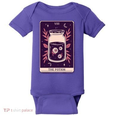 Potion Tarot Card Baby Bodysuit