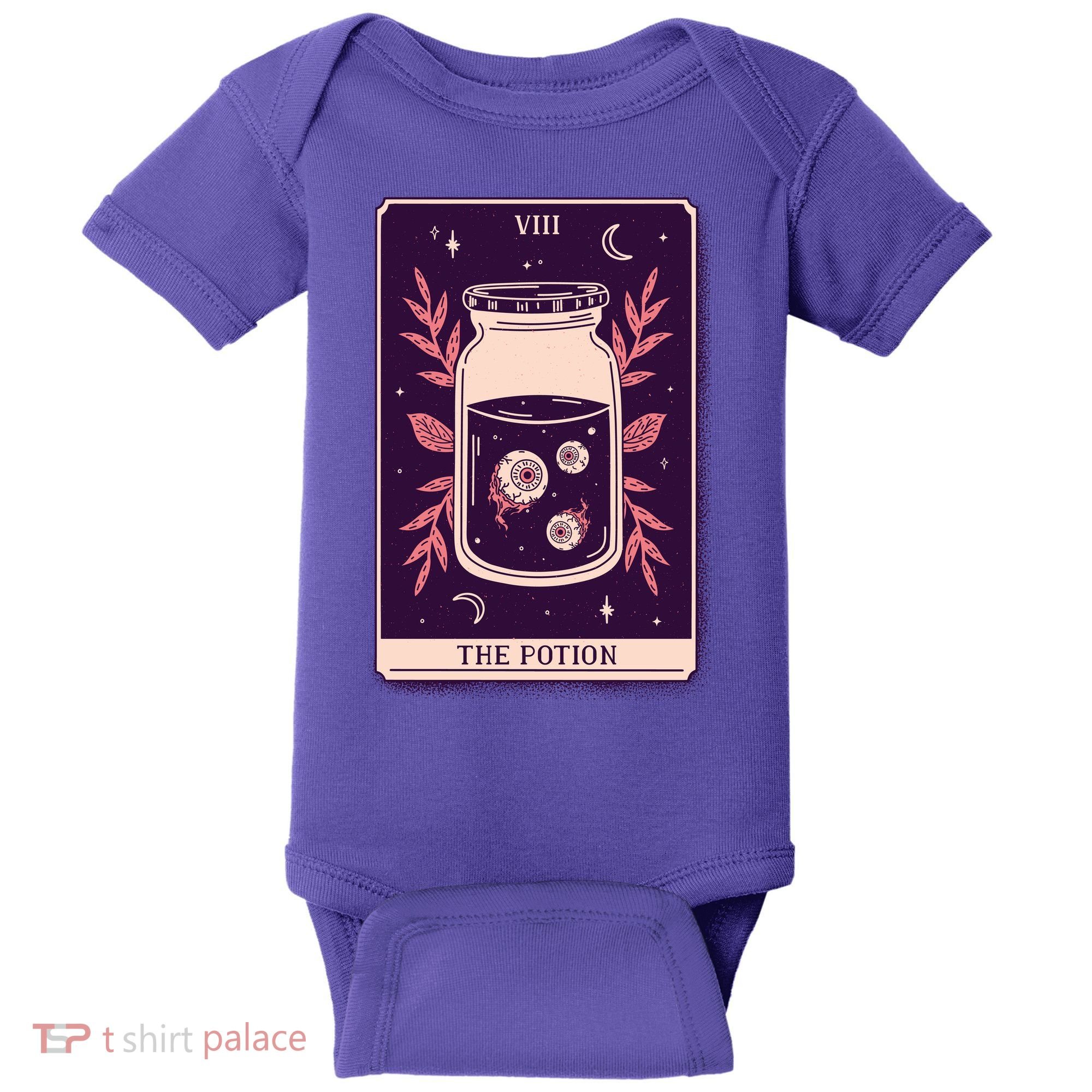 Potion Tarot Card Baby Bodysuit