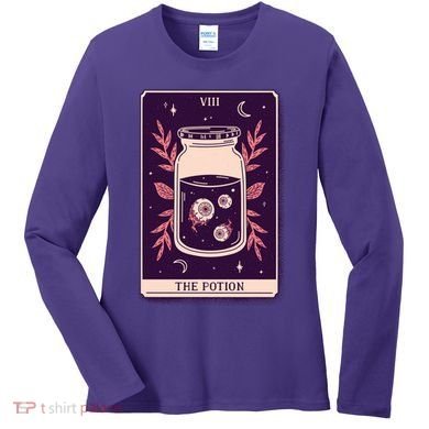 Potion Tarot Card Women's Long Sleeve Shirt