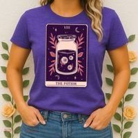 Potion Tarot Card Women's T-Shirt thumb 2