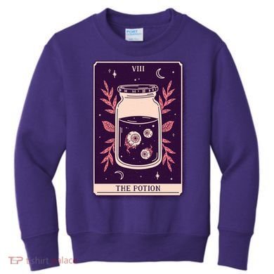 Potion Tarot Card Kids Sweatshirt