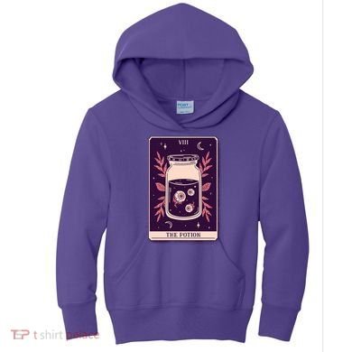 Potion Tarot Card Kids Hoodie