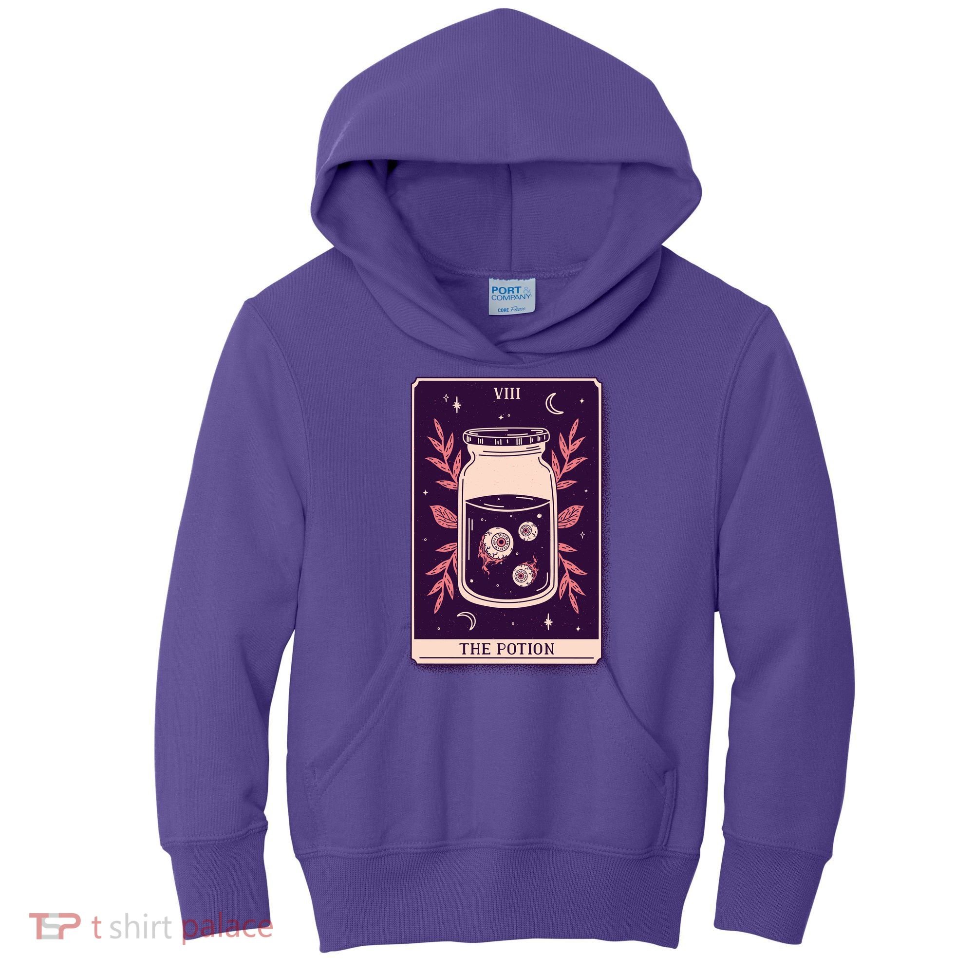 Potion Tarot Card Kids Hoodie