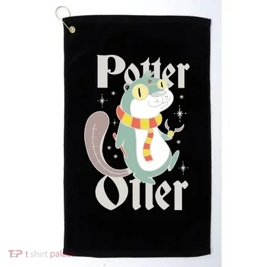Potter Otter Golf Towel