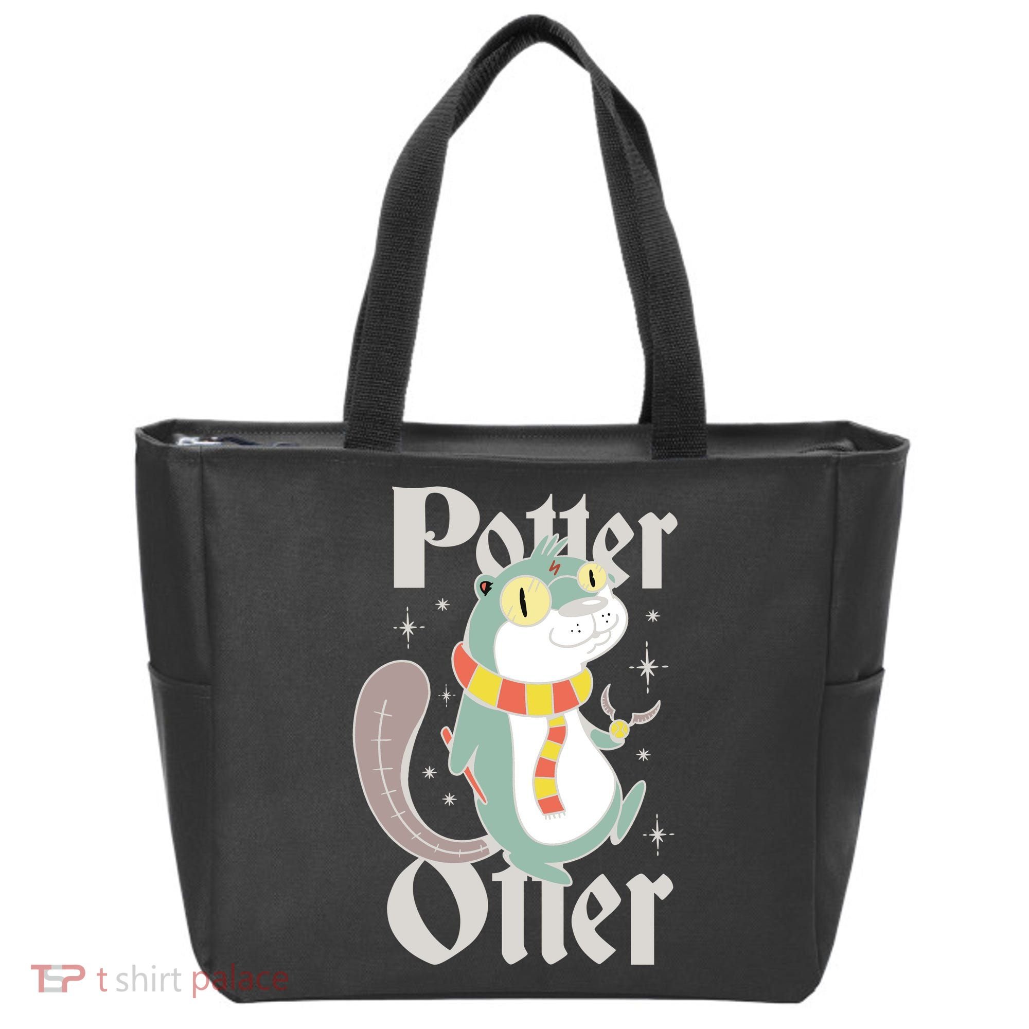 Potter Otter Tote Bag