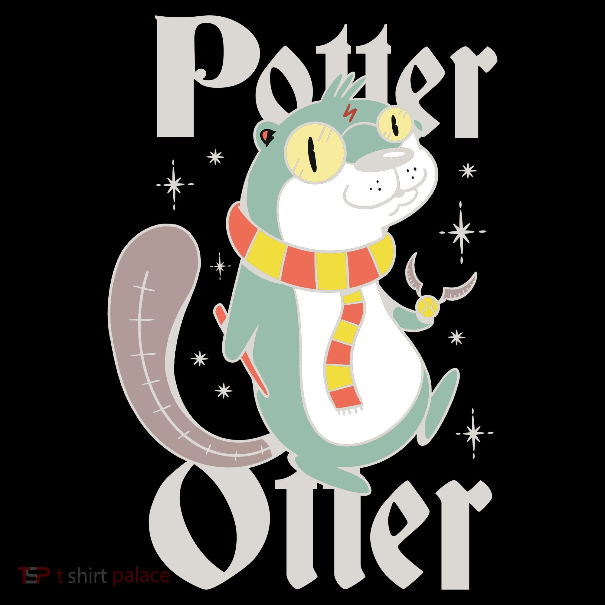 Potter Otter Tote Bag