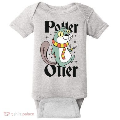 Potter Otter Baby Bodysuit