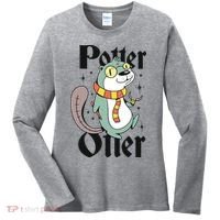Potter Otter Women's Long Sleeve Shirt thumb 0