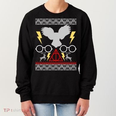 Potter Ugly Christmas Sweater Lighting Women's Sweatshirt