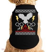 Potter Ugly Christmas Sweater Lighting Doggie Tank thumb 0