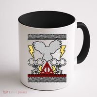 Potter Ugly Christmas Sweater Lighting Coffee Mug thumb 1