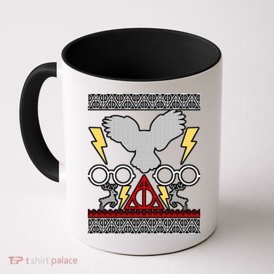 Potter Ugly Christmas Sweater Lighting Coffee Mug