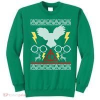 Potter Ugly Christmas Sweater Lighting Sweatshirt thumb 0