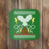 Potter Ugly Christmas Sweater Lighting Coaster thumb 0
