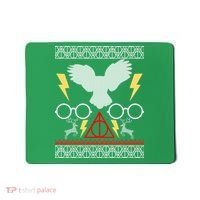 Potter Ugly Christmas Sweater Lighting Mousepad thumb 0