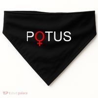 Potus Hillary Clinton USA-Made Doggie Bandana thumb 0