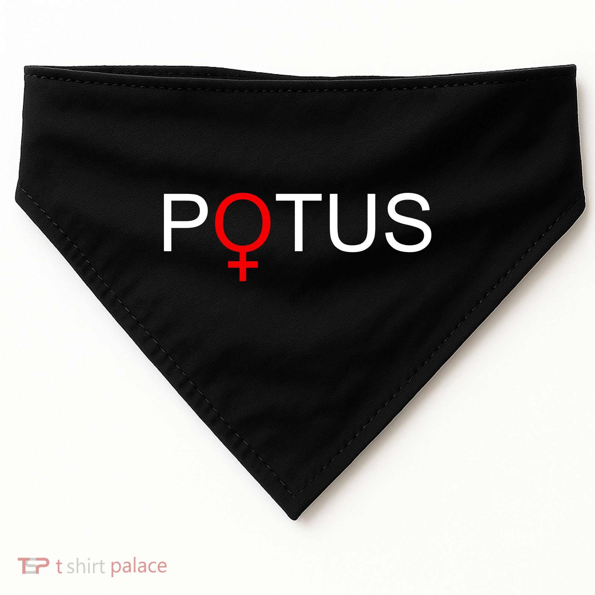 Potus Hillary Clinton USA-Made Doggie Bandana